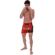 Шорты для тайского бокса и кикбоксинга Another Boxing 2347 размер XL (50-52) Red-Black-Gold - изображение 5