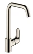 Смеситель-кран кухонный HANSGROHE Focus сталь 31820800 - изображение 1