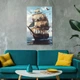 Картина на стекле NovellaPrint "Морской парус" 80х120см (556.4) - изображение 7
