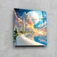 Картина на стекле NovellaPrint "Город у луны" 50х50см (584.1) - изображение 7