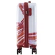 Валіза Semi Line 20" S 44л White/Red Print (DAS302888) - зображення 4