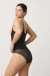 Корегувальне боді Ysabel Mora Shapewear 19627 чорне розмір M - изображение 2