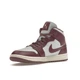 Кросівки жіночі Jordan Air 1 Mid Sky 36.5 Комбінований BQ6472-050 - зображення 4