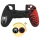 Качественный защитный силиконовый чехол Marvel`s Spider-Man 2 (Black) для геймпада Sony DualShock 4 PS4 + накладки на стики [466129364] - изображение 1