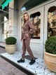 Fashions • Жіночий вельветовий костюм Ллойд Fashions 54-56 шоколад (1015-бу) - зображення 10