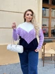 Fashions • Жіночий светр Вірджинія Fashions 44-56 бузок (331-нс) - зображення 1