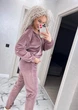 Fashions • Велюровый спортивный костюм Maura Fashions 54 пудра (1605-ди) - изображение 8