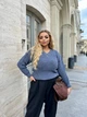 Fashions • Светр жіночий оверсайз Ніка Fashions 44-56 джинс (231-нс) - зображення 7