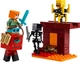 Конструктор LEGO Minecraft Битва с лавой в Незере 99 деталей (21266) - изображение 2