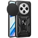 Чехол Fiji Camera Defence для Xiaomi Redmi 14C бампер с защитой камеры и подставкой Black - изображение 1