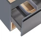 Тумба підвісна Qtap Robin 800х580х500 GRAPHITE/WHITISH OAK QT1374TPВ8002NGWO - изображение 3