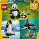 Конструктор LEGO Creator Дикие животные: панды 626 деталей (31165) - изображение 10