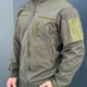 Форма B&L куртка з капюшоном + штани Softshell олива розмір 2XL - зображення 8