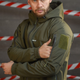 Тактическая форма Oblivion Tactical Softshell куртка с капюшоном + брюки олива размер S - изображение 5