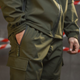 Тактическая форма Oblivion Tactical Softshell куртка с капюшоном + брюки олива размер S - изображение 8