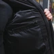 Зимова парка Intruder HotWint утеплена пухом чорна розмір S - зображення 2