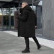 Зимняя куртка Pobedov Legas утепленная синтепухом черная размер 2XL - изображение 3