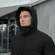 Зимняя куртка Pobedov Legas утепленная синтепухом черная размер 2XL - изображение 6