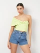 Футболка женская Zara 3067/555 M Зеленая (03067055539036) - изображение 1