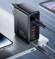 Сетевое зарядное устройство Essager 100W GaN 4 Travel Charger 2 Type-C + 2 Type-A Black (ES-CD37) - изображение 3
