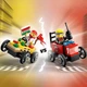 Конструктор LEGO City «Піца-авто проти пожежної машини» Набір перегонів 70 деталей (60458) - зображення 8