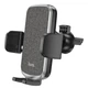 Автомобильный держатель для мобильного HOCO CA94 Polaris push-type air outlet car holder, Black - изображение 2
