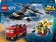 Конструктор LEGO City Ремикс вертолетов, пожарных машин и подводных лодок 874 детали (60462) - изображение 1