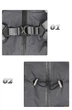 Светоотражающий дождевик-комбинезон для собак Derby R61 Grey Reflective S - изображение 6