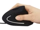 Проводная вертикальная мышка Sandberg Wired Vertical Mouse Pro 2400 dpi 6кн Black (630-14) - изображение 5