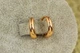 Серьги кольца Xuping Jewelry расширенные снизу 1,3 см золотистые - изображение 1