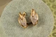 Сережки Xuping Jewelry Вуаль 1,7 см золотисті - зображення 1