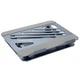 Підставка для ноутбука та MacBook Borofone Bh115 Plus Vito metal notebook stand Grey - изображение 3