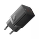 Блок живлення Швидка зарядка Мережевий зарядний пристрій Baseus GaN5 Pro Fast Charger C+C 40W EU Black для iPhone iPad Samsung Lenovo Xiaomi Macbook - зображення 2