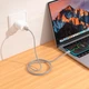 Кабель Hoco Type-C Favor charging data cable X107 |1m, 3A| серый - изображение 4