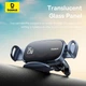 Тримач Baseus LightChaser Series Charging Electric Car Mount black - зображення 6