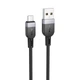 Кабель Hoco Micro USB Energy silicone charging data cable X109 |2m, 2.4A| черный - изображение 3