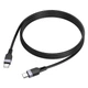 Кабель Hoco Type-C to Type-C Energy silicone charging data cable X109 |1m, 60W| черный - изображение 1