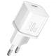 Блок живлення Швидка зарядка Мережевий Зарядний Пристрій Baseus GaN5S Fast Charger 1C 30W EU White - зображення 2