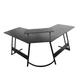 Стіл геймерський XTRIKE ME DK - 04 Gaming Desk чорний - зображення 3