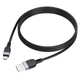 Кабель Hoco Micro USB Energy silicone charging data cable X109 |1m, 2.4A| чорний - зображення 1