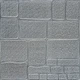 Самоклеящаяся декоративная 3D панель Sticker Wall камень серебро 700х700х6мм (153) SW-00000187 - изображение 1