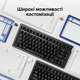 Беспроводная клавиатура HyperX Alloy Rise 75 PBT HX Red Wireless (91Y91AA) - изображение 8