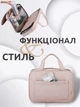 Дорожная сумка органайзер для косметики и аксессуаров (черный) - изображение 7