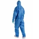 Защитный костюм ОхуChem С110В защита от пыли химических веществ Blue L - изображение 2