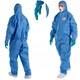 Защитный костюм ОхуChem С110В защита от пыли химических веществ Blue L - изображение 3