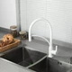 Смеситель для кухни Frap с гибким изливом F4552-8 - изображение 2