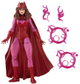 Фігурка Hasbro Marvel Legends Retro Scarlet Witch 15 см (5010993986101) - зображення 3