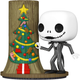 Figurka Funko POP Deluxe Disney Nightmare Before Christmas 30th Anniversary Jack Skellington With Christmas Door (889698723107) - obraz 2