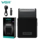 Электробритва VGR V-376 BLACK шейвер, выдвижной триммер - изображение 1
