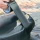 Скотч для ремонту виробів зі шкіри, шкірозамінника (10 см х 10 м, чорний) - зображення 6